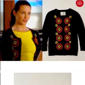 Tabitha Navy Cardigan Sex and the city